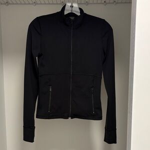 TNA Black Zip-Up Athletic Jacket